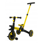 Detská trojkolka Happy bike 3v1 - žltá